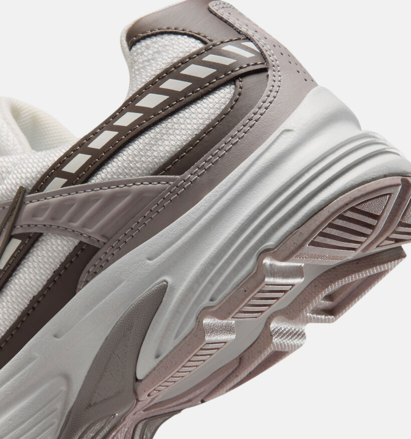Nike Initiator Witte/Taupe Sneakers voor dames (376099) - geschikt voor steunzolen