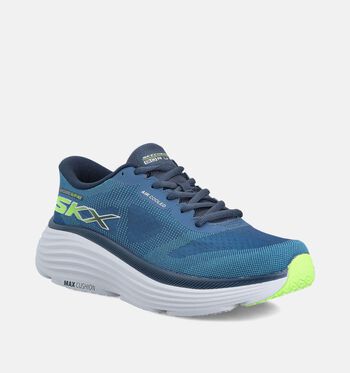 Skechers Hands Free Slip-ins Low Sneakers Zwart/Blauw