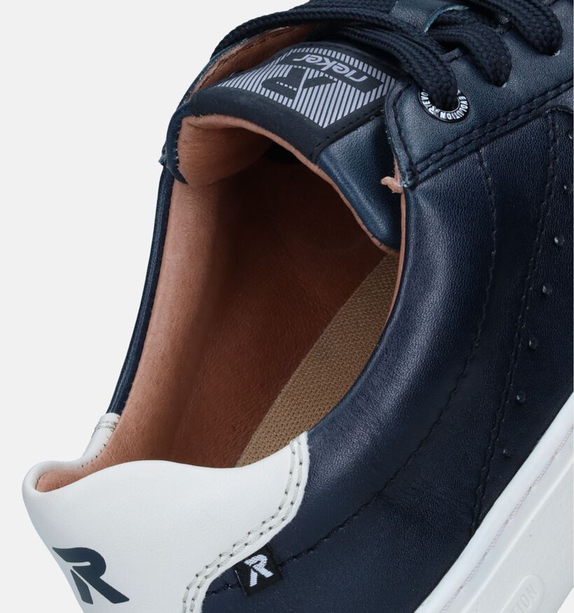 Rieker R-Evolution Chaussures à lacets en Bleu pour hommes (336241) - pour semelles orthopédiques