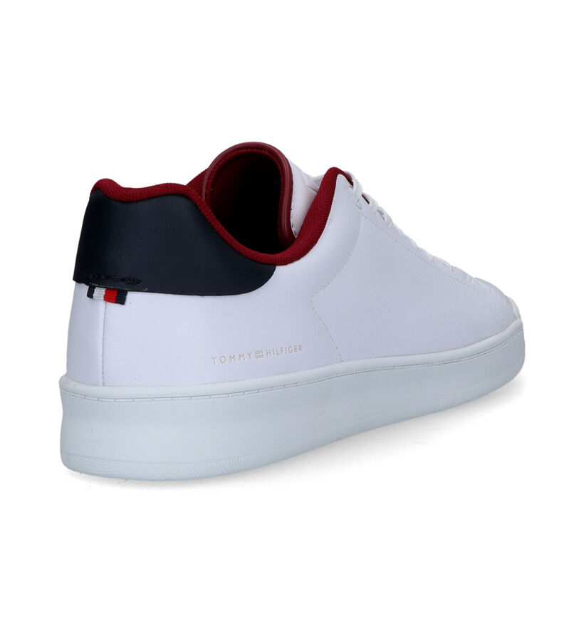 Tommy Hilfiger Court Baskets en Blanc pour hommes (321222)