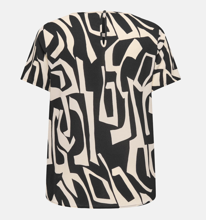 ONLY Carmakoma Vica T-shirt en Noir pour femmes (353244)