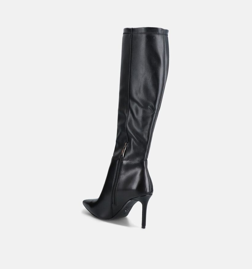 Tamaris Stretch Zwarte Lange Laarzen met Naaldhak voor dames (378962)