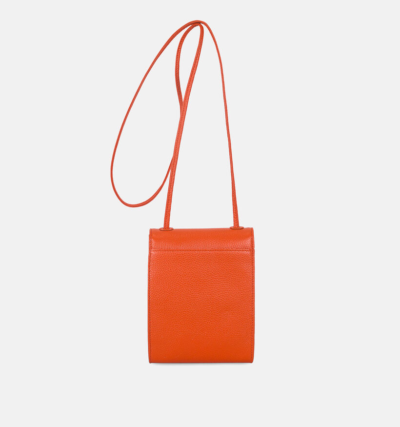 Crinkles Oranje Crossbody Tas voor dames (342319)