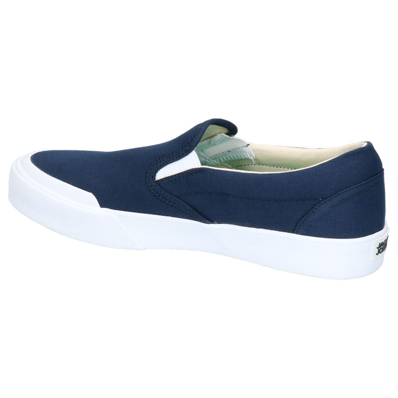 Jack & Jones Orson Blauwe Slip-on Sneakers in stof (269105)