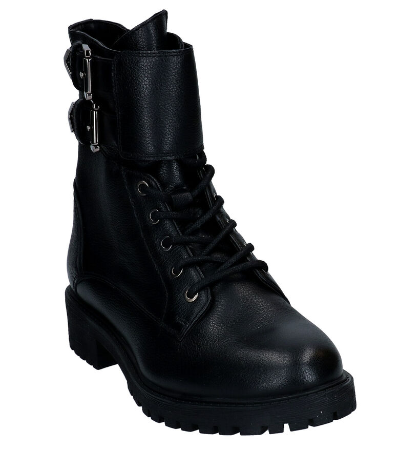 Geox Boots à lacets en Noir pour femmes (294796)