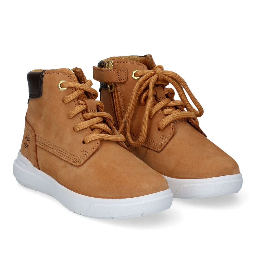 Timberland Seneca Bay Chaussures hautes en Bleu pour garçons (313054) - pour semelles orthopédiques
