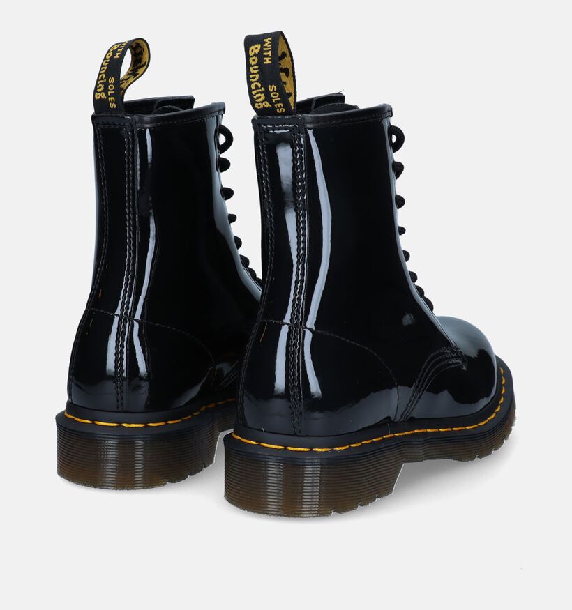 Dr. Martens 1460 W 8 Eye Zwarte Boots voor dames (327797)