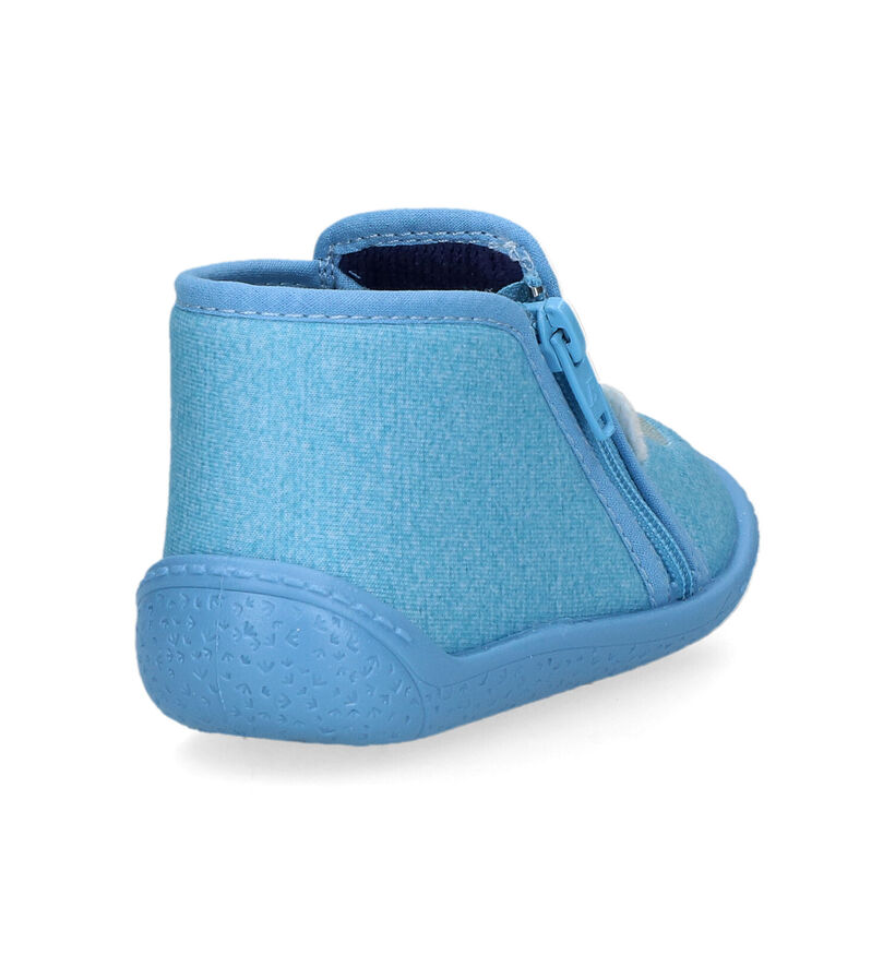 Milo & Mila Pantoufles pour bébé en Bleu clair pour garçons (325234)