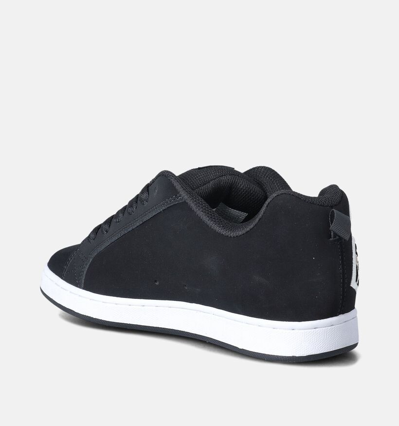 DC Shoes Court Graffik Zwarte Skate sneakers voor dames (350832) - geschikt voor steunzolen