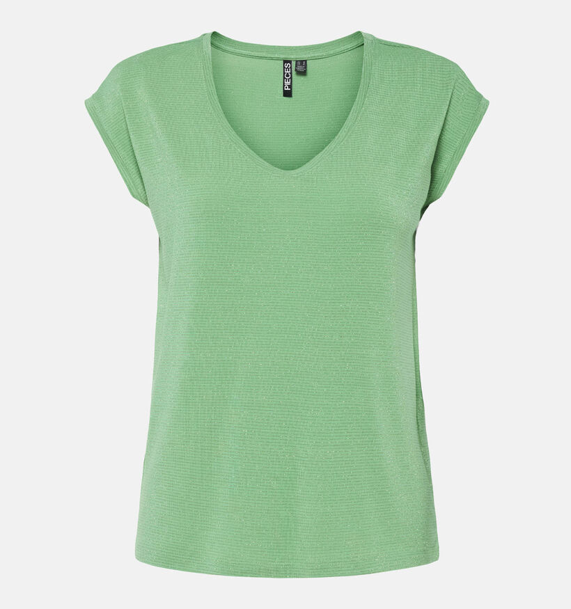 Pieces Billo Groen T-shirt voor dames (351135)
