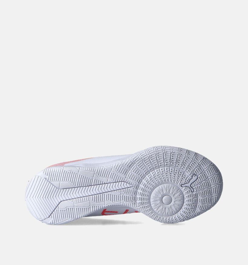 Puma Ultra 5 Play FB/AG Chaussures de foot en Blanc pour filles, garçons (352381)