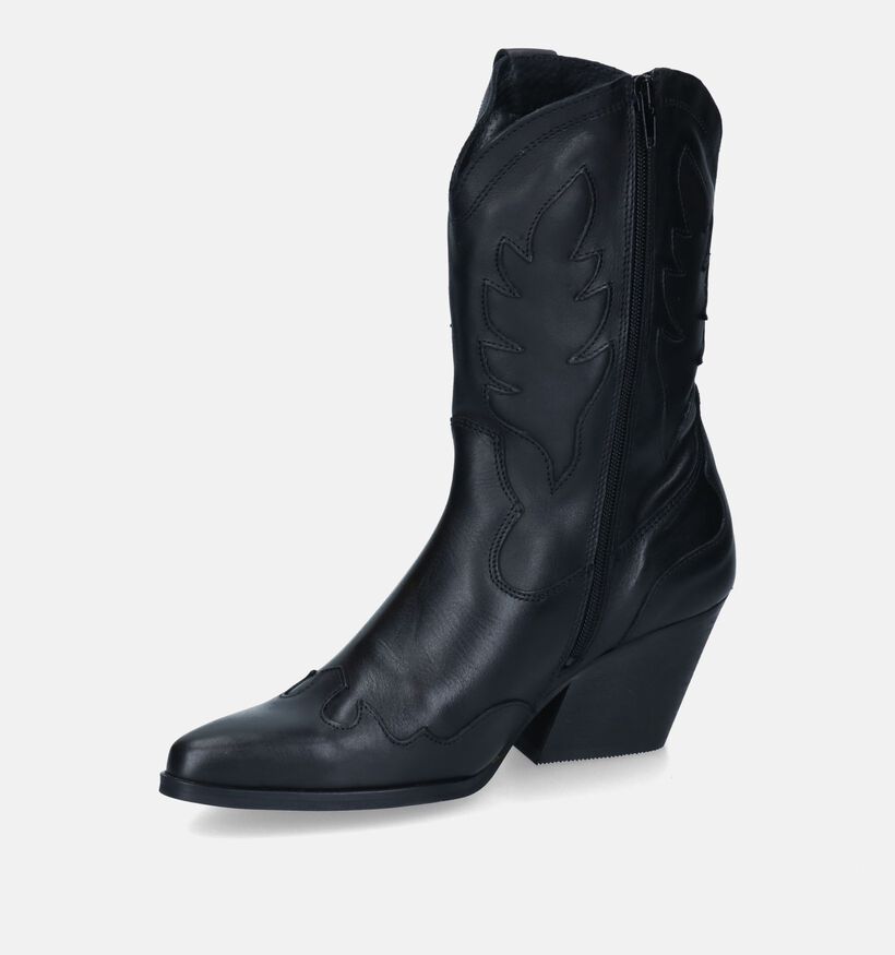 Poelman Bottes courtes en Noir pour femmes (325233)