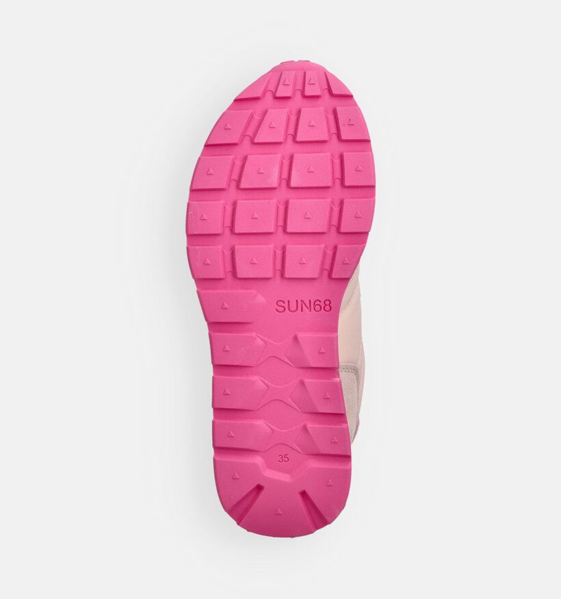 Sun68 Ally Roze Lage Sneakers voor meisjes (369058) - geschikt voor steunzolen