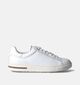 Birkenstock Bent Low Natural Leather Witte Veterschoenen voor dames (350854)