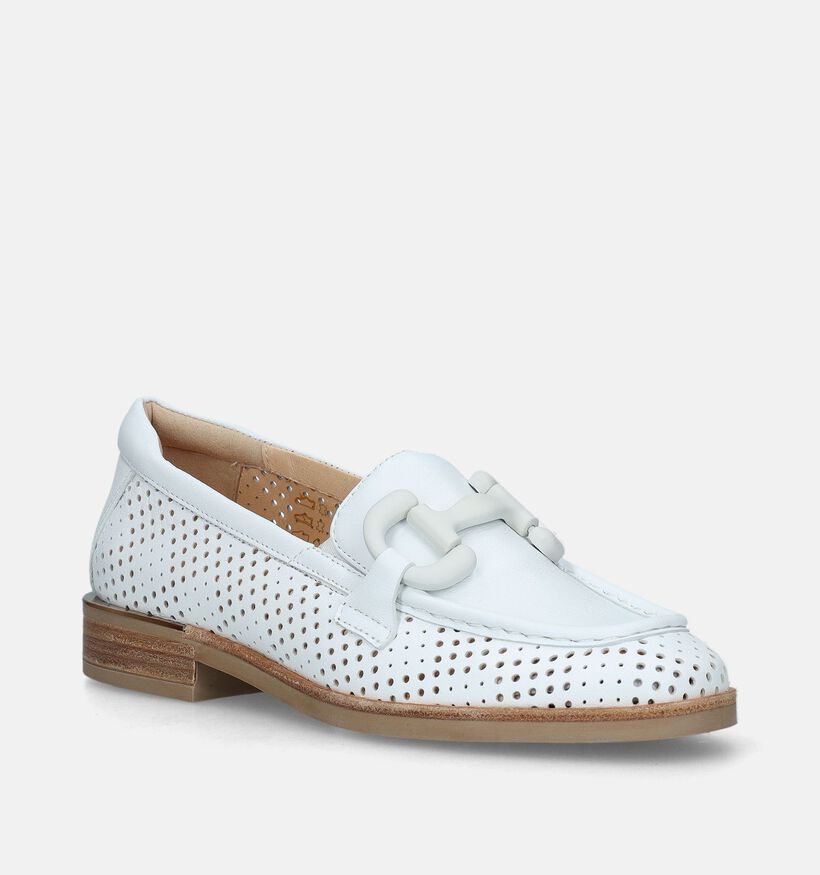 Softwaves Witte Loafers voor dames (340420) - geschikt voor steunzolen