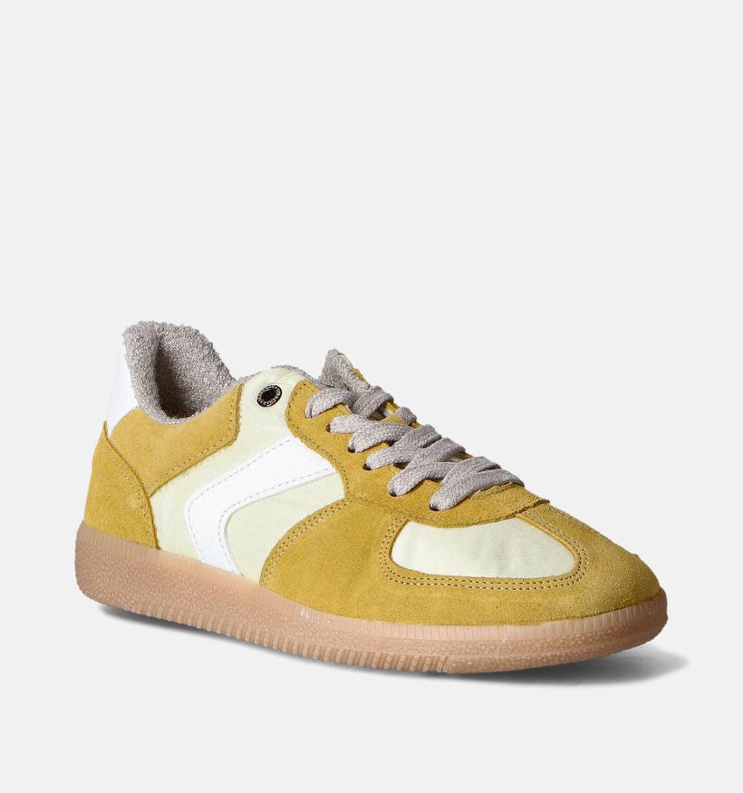 Verbenas Sora Nylon Gele Sneakers voor dames (362328) - geschikt voor steunzolen