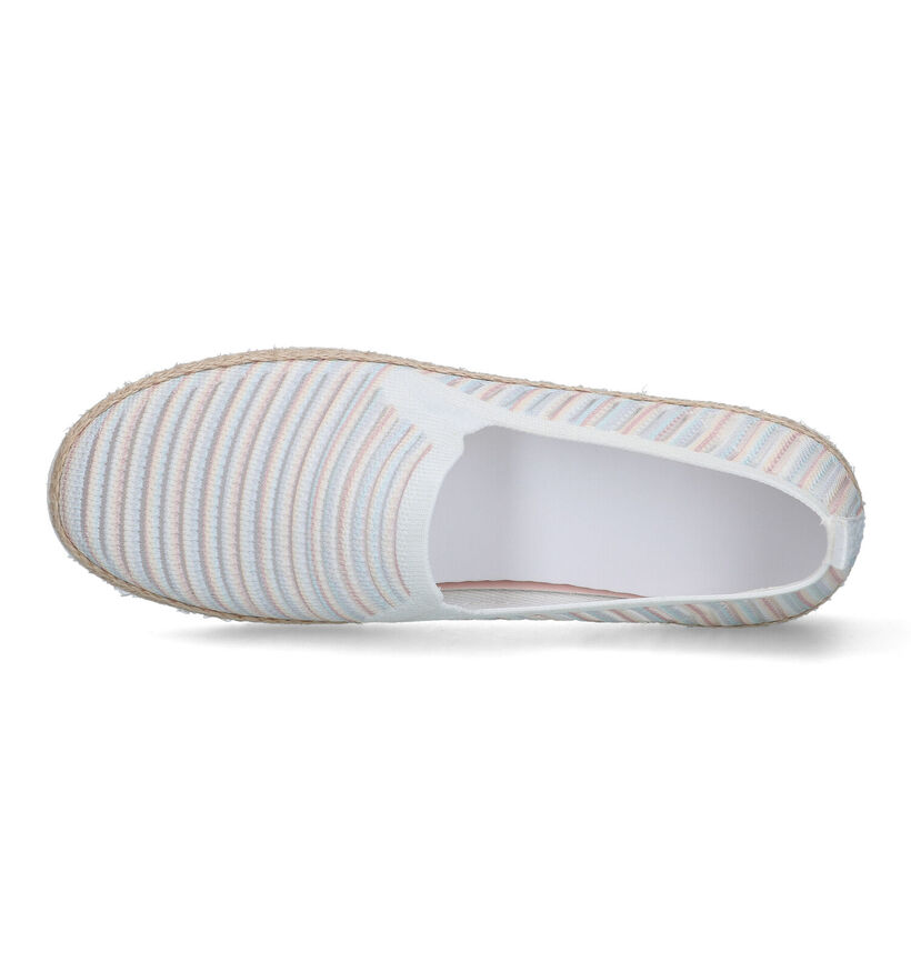 Skechers Bobs Flexpadrille Espadrilles en Écru en textile (324072)