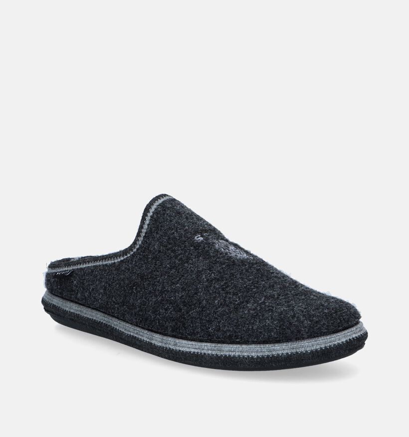 Scapa Grijze Pantoffels voor steunzolen voor heren (347759) - geschikt voor steunzolen