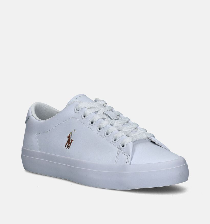 Polo Ralph Lauren Longwood Witte Sneakers voor dames (355450) - geschikt voor steunzolen