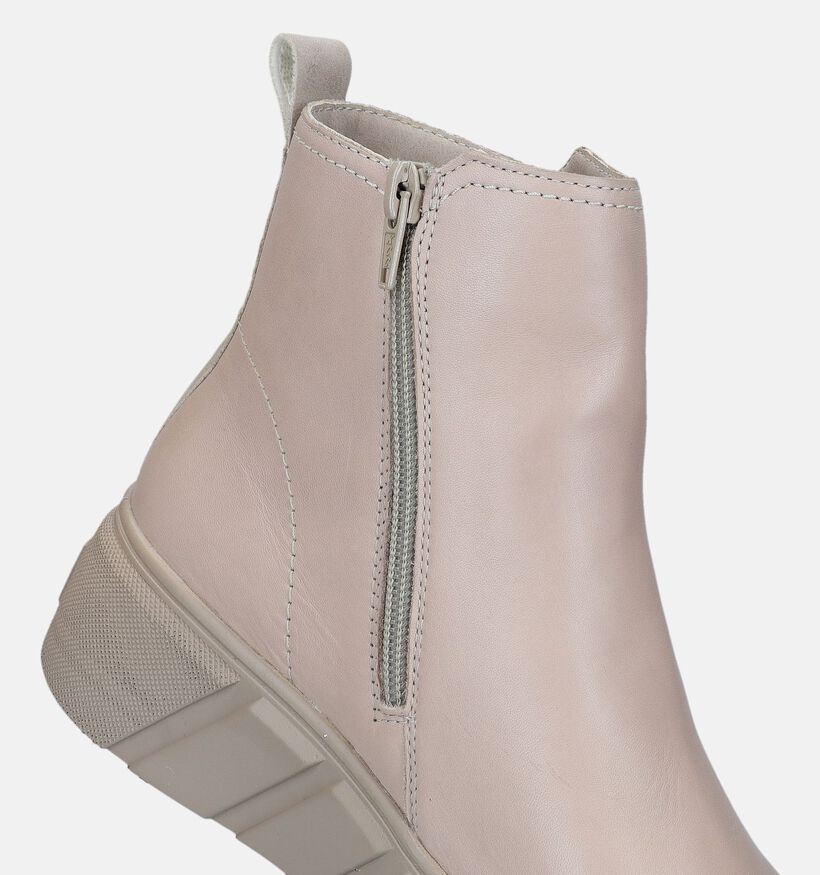 Rieker R-Evolution Beige Enkellaarzen voor dames (333076) - geschikt voor steunzolen