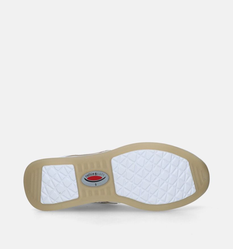 Gabor Rollingsoft Baskets en Blanc pour femmes (336172) - pour semelles orthopédiques