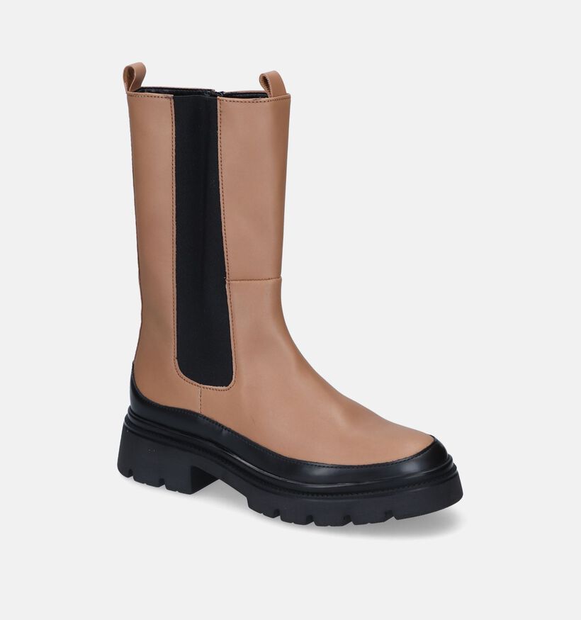 Gabor Best Fitting Camel Chelsea Boots voor dames (315147) - geschikt voor steunzolen