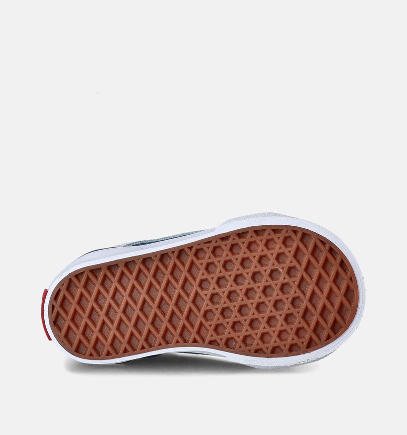 Vans Old Skool Baskets pour bébé en Bleu pour filles, garçons (351460)