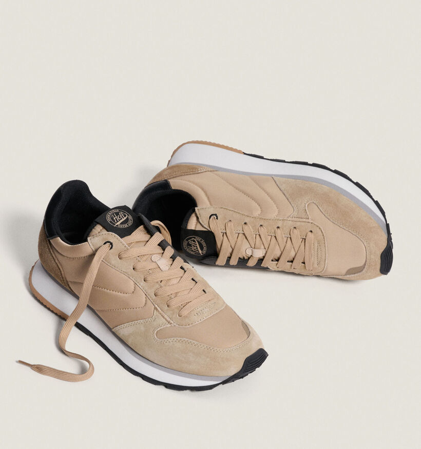 Hoff Track & Field Ambracia Beige Veterschoenen voor heren (356007) - geschikt voor steunzolen