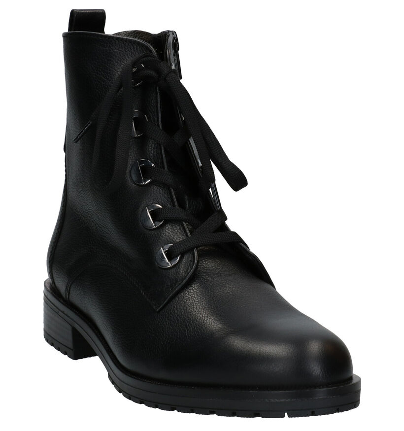 Gabor OptiFit Zwarte Boots in leer (282302)