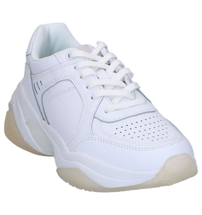 Tamaris Fashletics Baskets en Blanc en cuir (269732)