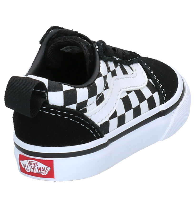 Vans Ward Slip On Baskets en Noir pour garçons (303076)