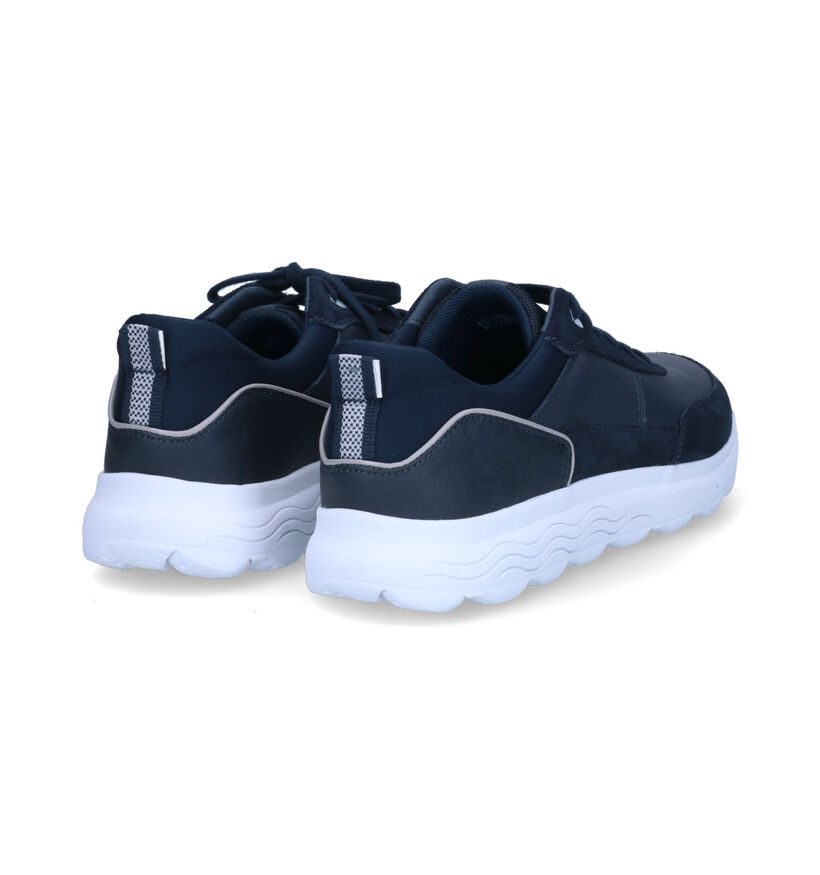 Geox Spherica Blauwe Sneakers in stof (304482)