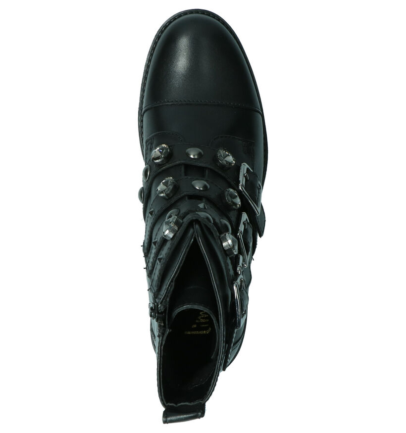 Via Limone Zwarte Boots in leer (258790)