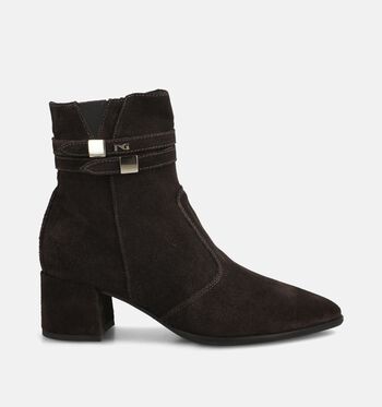 NeroGiardini High Bottines Beige/Marron