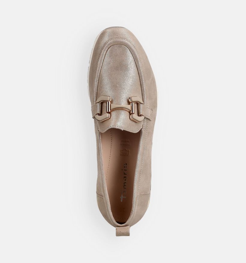 Tamaris Mocassins en Or pour femmes (367676) - pour semelles orthop&eacute;diques