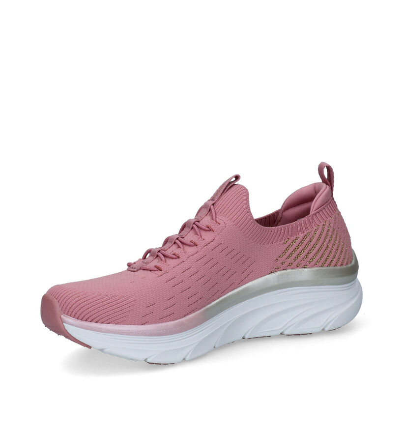 Skechers Slip-ons en Rose en textile (302126)