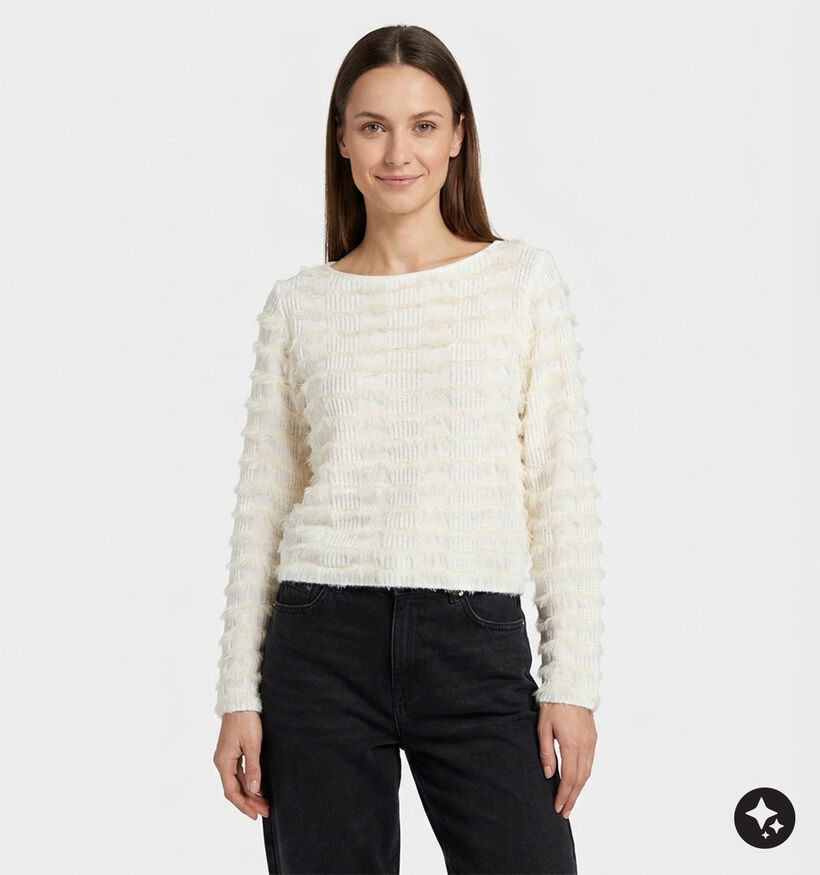 Guess Dove White Sweatshirt en Blanc pour femmes (381050)