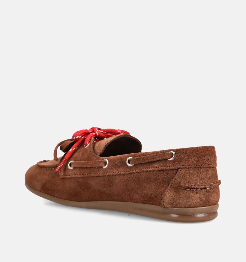 Laurent David Dockside Bruine Bootschoenen voor dames (384355)