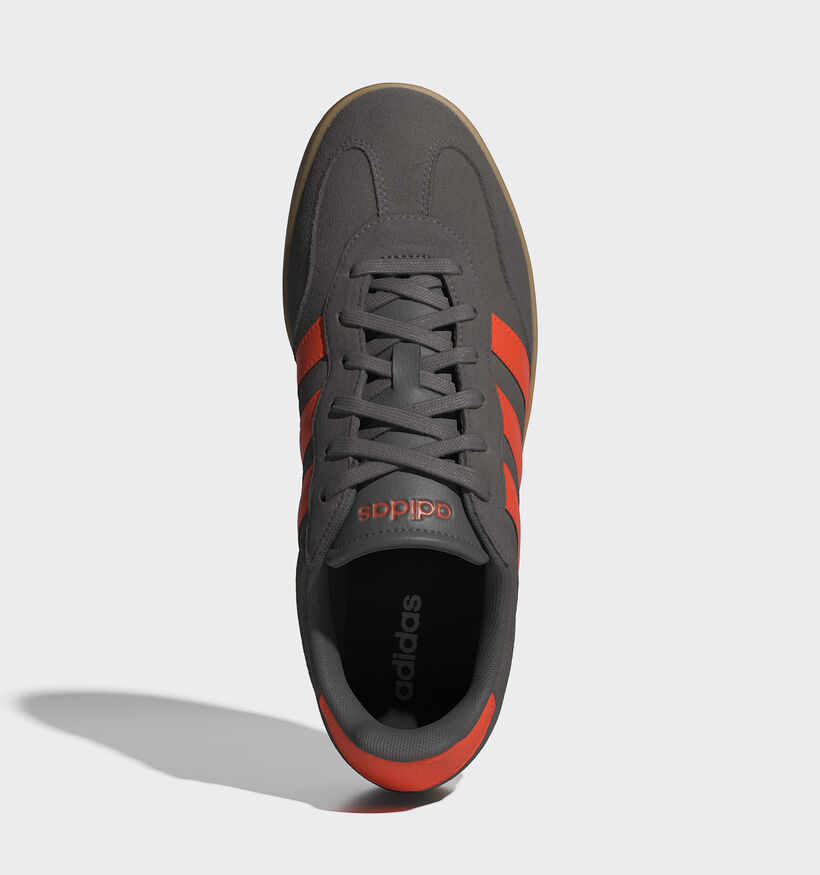 adidas Barreda Baskets en Vert/Orange pour hommes (359482) - pour semelles orthopédiques