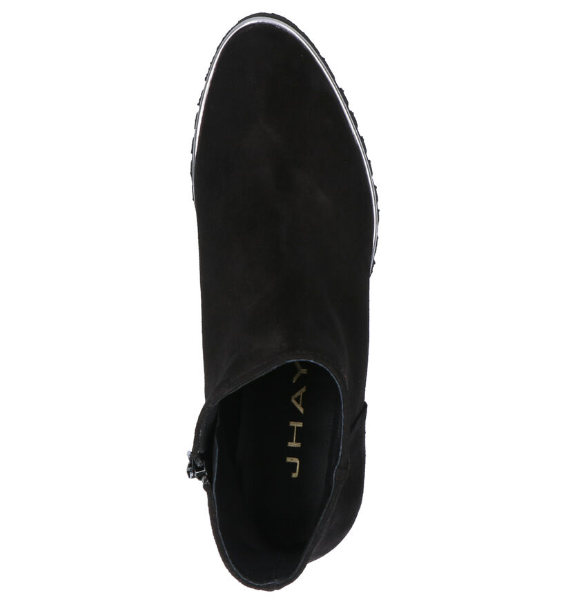 JHay Bottillons à talons en Noir en daim (262310)