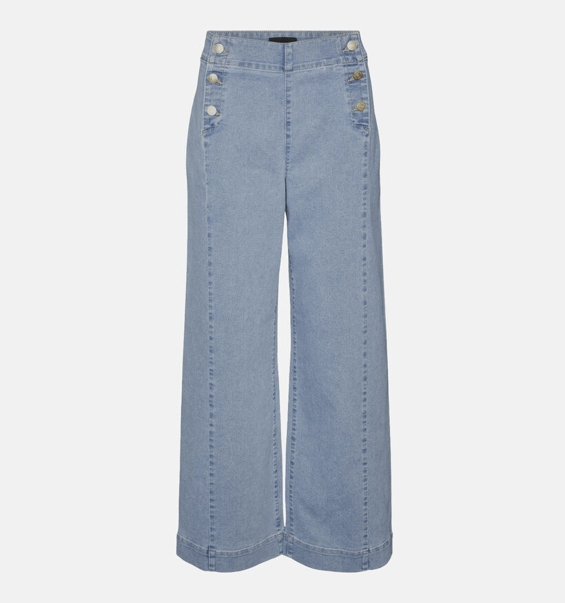 Vero Moda Kayla Jeans Wide leg en Bleu pour femmes (341989)