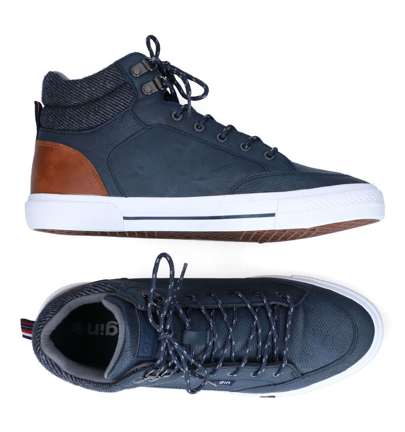 Origin Chaussures hautes en Bleu foncé pour hommes (298351)