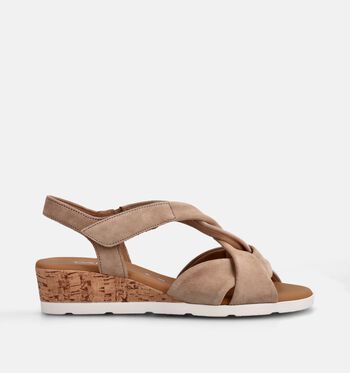 Gabor Sandalen Beige/Groen