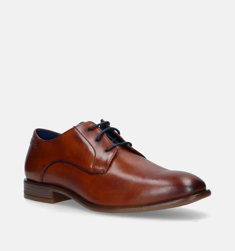 Bugatti Lero Comfort Cognac Geklede Schoenen voor heren (339879)