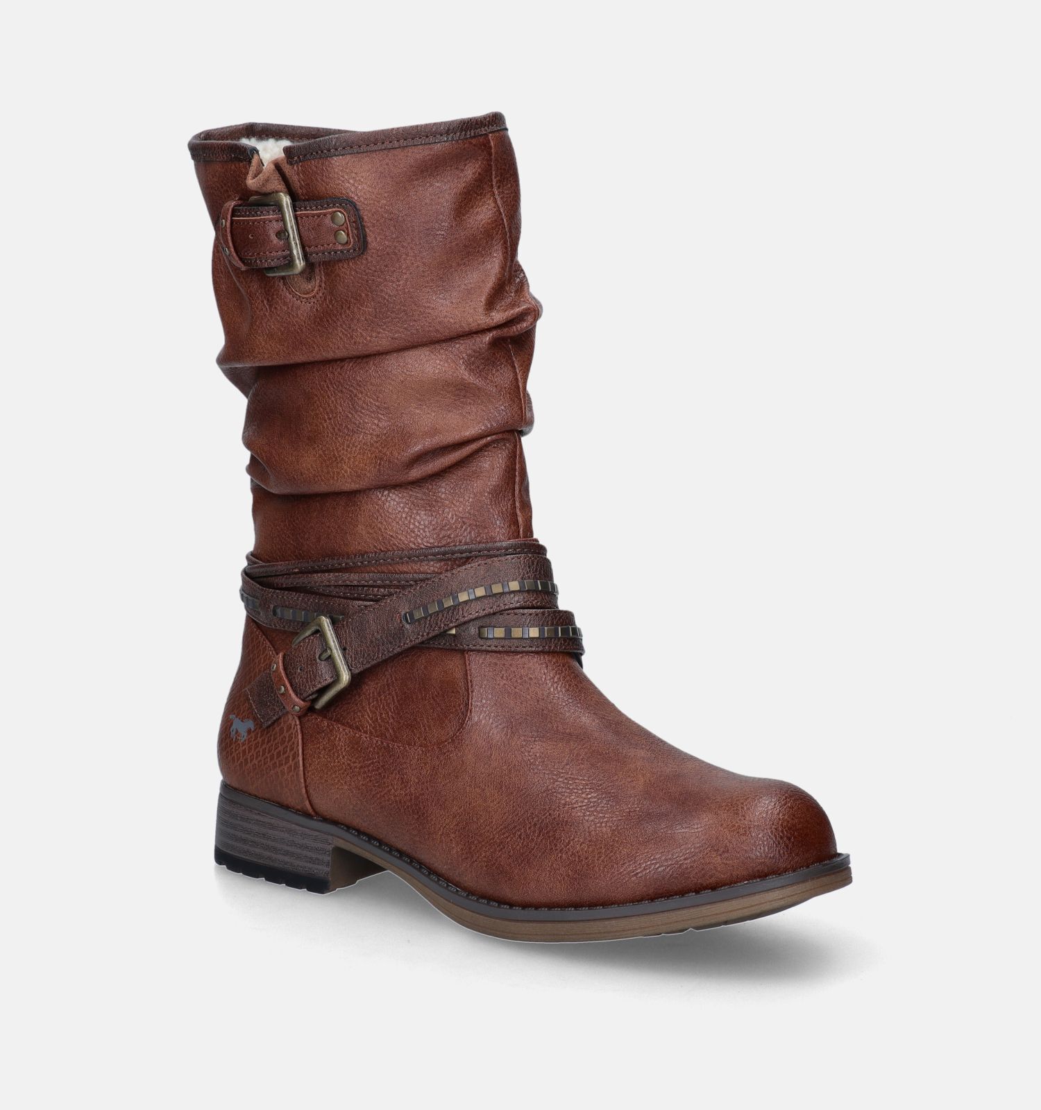Mustang laarzen cognac on sale