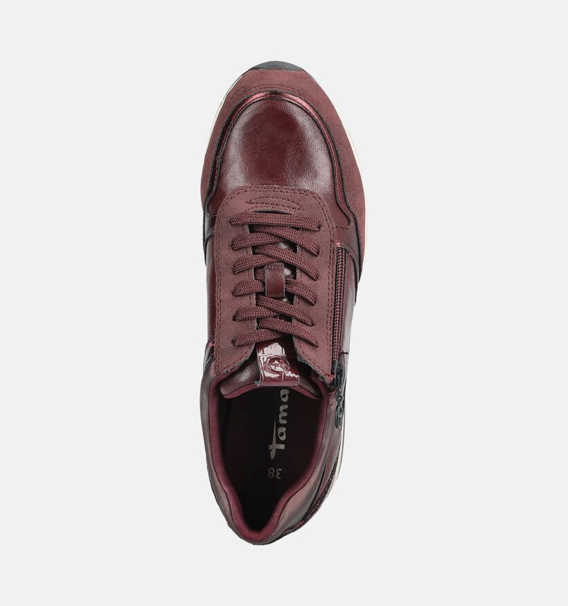Tamaris Touch It Bordeaux Sneakers voor dames (376659)