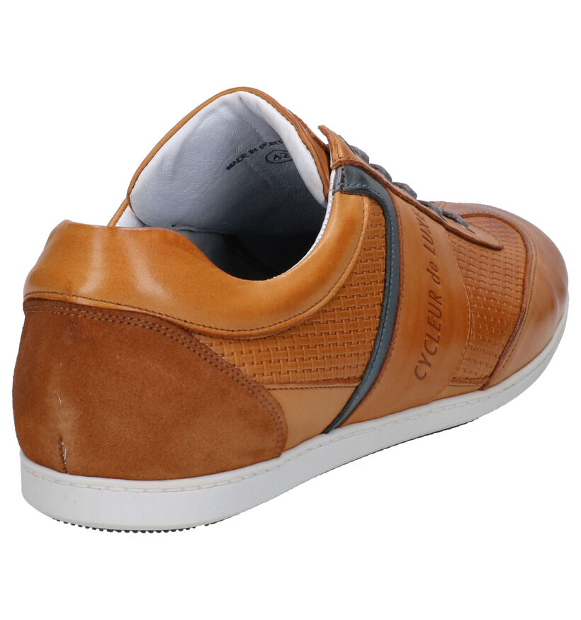 Cycleur de Luxe Toledo Chaussures à Lacets Cognac en cuir (272996)