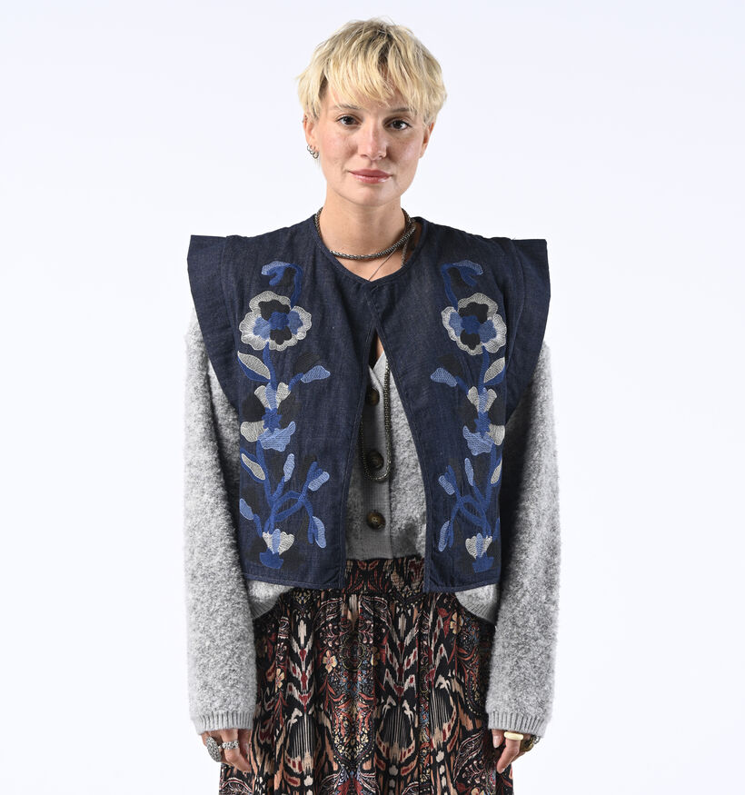 Rue Mazarine Korte jassen Blauw voor dames (365489)