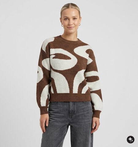 Vero Moda Truien Bruin
