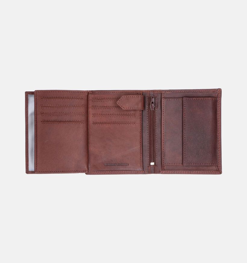 Cloverfield Portefeuille en Cognac pour hommes (358049)